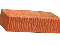 Керамический кирпич строительный (рядовой) полнотелый m-150 рифленая Воротынский