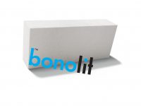 Пеноблок (пенобетонный блок) Bonolit (Бонолит) D600 600х175х250 перегородочный