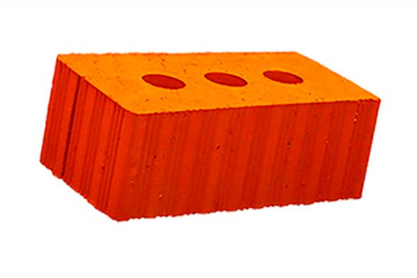Керамический кирпич строительный (рядовой) полнотелый m-150 рифленая Ломинцево